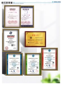 Giấy chứng nhận của nhà máy