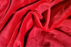 vải nỉ nhung màu đỏ sang trọng
