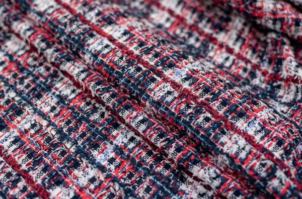 Vải dạ tweed cao cấp sử dụng sợi len làm chất liệu chính