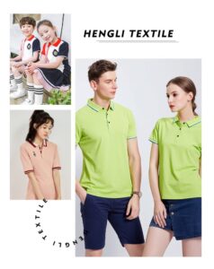 Vải polo HLC8289 lên áo polo